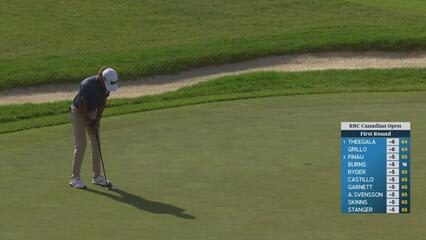 Eric Cole sinks 10-foot birdie putt on No. 17 at RBC Canadian