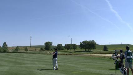 Carl Yuan sticks tight wedge to yield birdie putt at Pinnacle Bank Championship
