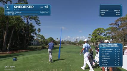 Brandt Snedeker makes birdie on No. 7 at Cognizant Classic