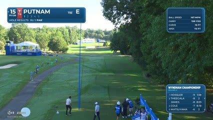 Andrew Putnam reaches par-5 No. 15 in two, makes eagle at Wyndham