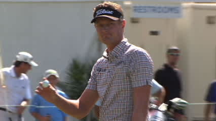Brett Stegmaier makes par on No. 9 at Wyndham