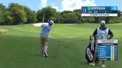 Charley Hoffman spins approach to set up birdie at Corales Puntacana