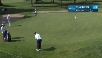 Greg Chalmers chips in for birdie at Ally Challenge