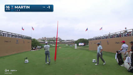 Ben Martin's quality tee shot sets up birdie at Valero
