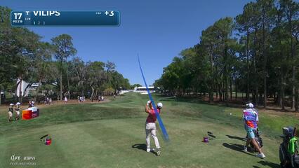 Karl Vilips hits 221-yard drive to 13 feet, sets up birdie on No. 17 at Valspar