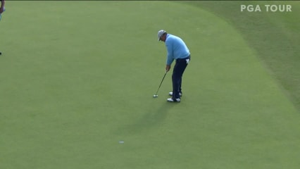 Kenny Perry makes eagle on No. 18 in Round 3 at Dominion Energy