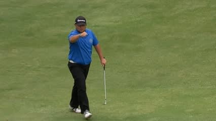 Three players tied for lead at BMW Charity Pro-Am