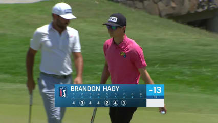 Brandon Hagy makes birdie on No. 7 at Mexico Open