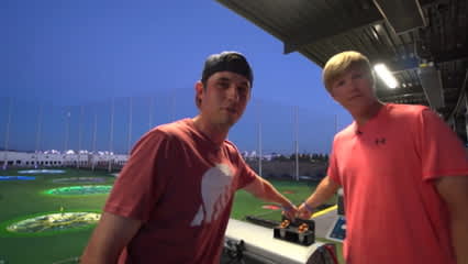Topgolf obstacle course with Trey Mullinax and J.T. Poston
