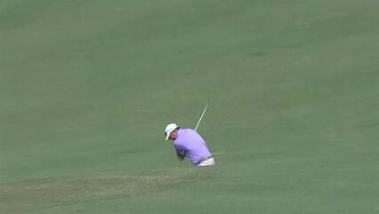 Fred Funk’s beautiful approach at Bermuda