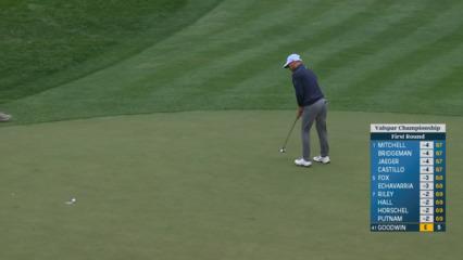 Noah Goodwin holes 12-footer for birdie at Valspar