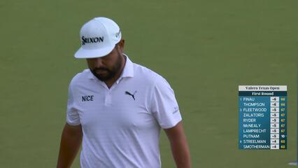 J.J. Spaun gets up-and-down from 3 feet for birdie on No. 8 at Valero