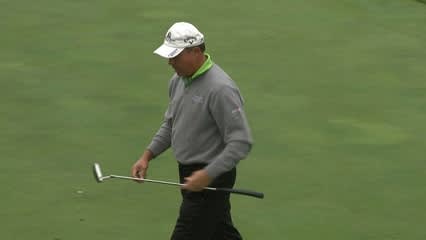 Five players tied at top after rain delayed round at Greater Gwinnett