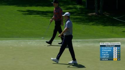 Kramer Hickok makes 17-footer for birdie at Wells Fargo