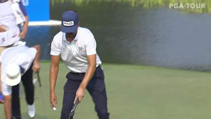Scott Harrington makes birdie on No. 15 in Round 3 at Barracuda