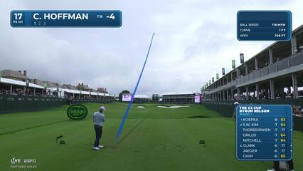 Charley Hoffman makes birdie on No. 17 at THE CJ CUP