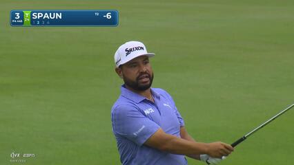 J.J. Spaun makes birdie on No. 3 at Travelers