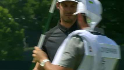 Jamie Lovemark uses nice approach to set up birdie at THE NORTHERN TRUST