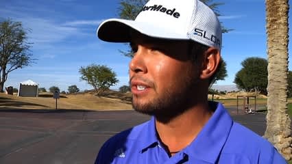 Carlos Sainz Jr. interview after Round 6 of Web.com Tour Q-School