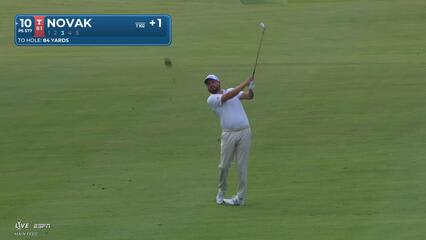 Andrew Novak reaches par-5 No. 10 in two, makes birdie at John Deere