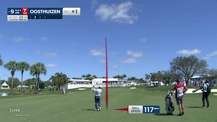 Louis Oosthuizen dials in approach to set up birdie at Honda