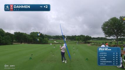 Joel Dahmen makes birdie on No. 4 at THE CJ CUP