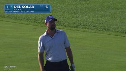 Cristobal Del Solar makes birdie on No. 1 at 3M Open