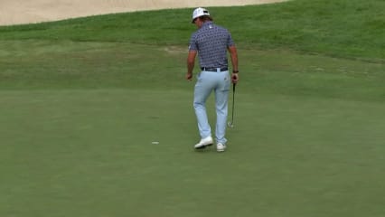 David Ford makes birdie on No. 12 at Barbasol