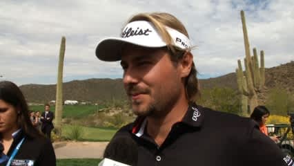 Victor Dubuisson interview after semifinal match of Accenture