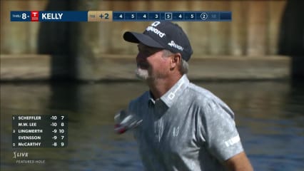 Jerry Kelly makes birdie on No. 17 at THE PLAYERS
