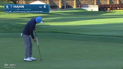 James Hahn makes birdie on No. 6 at THE CJ CUP