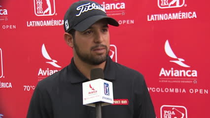 Santiago Gomez comments after Round 2 of the Avianca Colombia Open