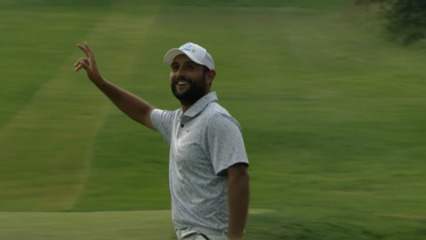 Alexander Levy holes 44-foot birdie  at Barbasol