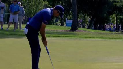 Sam Saunders birdies No. 1 at Valspar