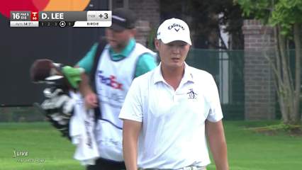 Danny Lee pours in 14-foot birdie at FedEx St. Jude Champ