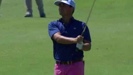 Bryson Nimmer sticks approach to set up birdie at Puerto Rico