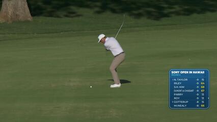 Seamus Power sinks 21-foot eagle putt on No. 18 at Sony Open