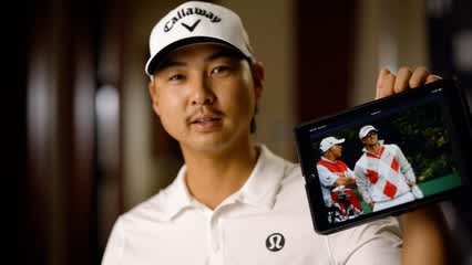 Min Woo Lee rates Adam Scott's major championship looks through the years