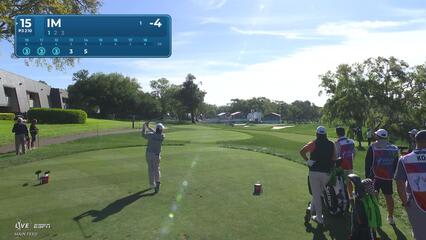 Sungjae Im hits 214-yard drive to 13 feet, sets up birdie on No. 15 at Valspar