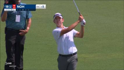 Seung-Yul Noh hits it tight to set up birdie at CJ CUP Byron Nelson