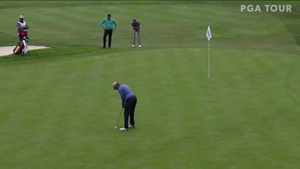 Tim Wilkinson sinks lengthy birdie putt at Safeway Open 