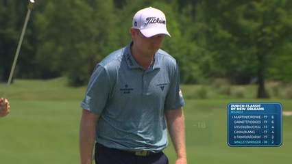 Smalley/Springer makes birdie on No. 2 at Zurich Classic