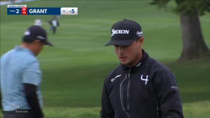 Brent Grant makes tap-in eagle on No. 2 at AT&T Pebble Beach