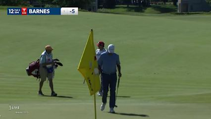 Ricky Barnes gets up-and-down for birdie at 3M Open