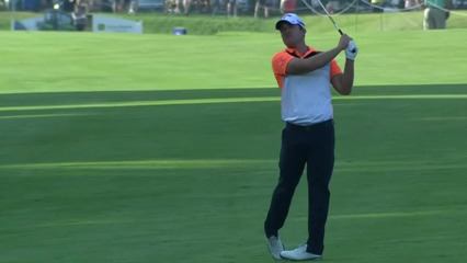 Ryan Blaum opens with birdie at No. 10 at John Deere