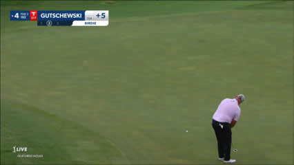Scott Gutschewski sinks 44-footer for birdie at CJ CUP Byron Nelson