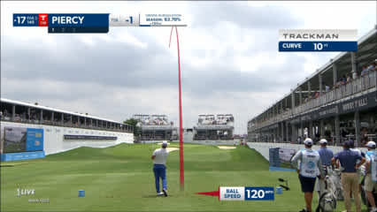 Scott Piercy's nice tee shot sets up birdie at AT&T Byron Nelson