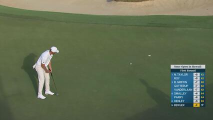 Daniel Berger taps in closing putt on No. 18 at Sony Open