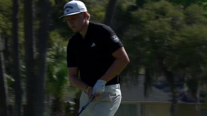 Ian Gilligan makes birdie on No. 7 at Club Car Championship