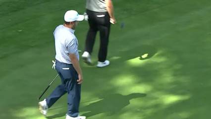Richard Sterne’s birdie bump-and-run on No. 16 at WGC-Mexico